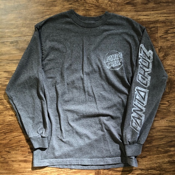 Santa Cruz Skateboards Tops - Santa Cruz Long Sleeve Top